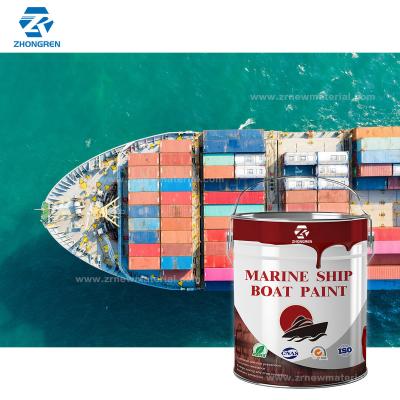 China Chemical Resistant Metal Marine Paint Preventing Corrosion Customized Package for sale