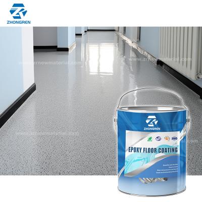 China High Gloss Anti Slip Epoxy Floor Paint Powder Coating Quick Drying for sale