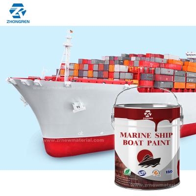 China Pintura de cubierta de barco de epoxi antiesparcimiento Pintura de cubierta marina para estructura de acero personalizada en venta