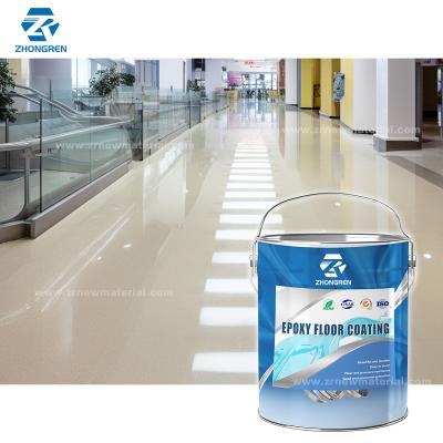 China Commercial Non Slip Epoxy Floor Coating Customizable Temperature Resistance for sale