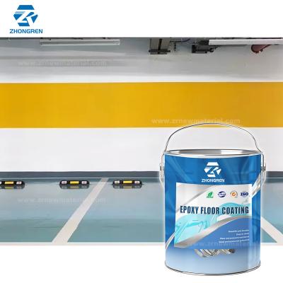 China OEM ODM Anti-statische epoxy vloercoating voor garage werkplaats Eco Friendly Te koop