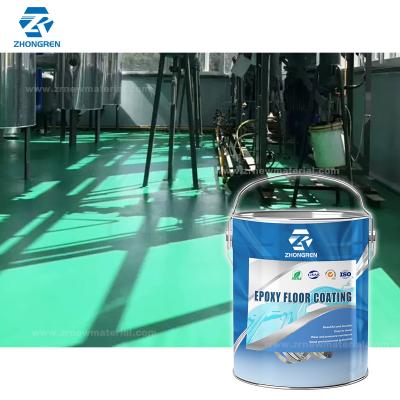 China Scratch Resistant epoxy coating paint In White Yellow Blue With Zero VOC for sale