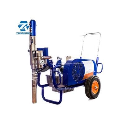 China 7.5HP Sprayer de pintura sem ar de gás de alta pressão Sprayer de mastigação sem ar totalmente automático à venda