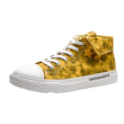 China Durable Four Seasons Trend Casual High Top Canvas Shoes for sale