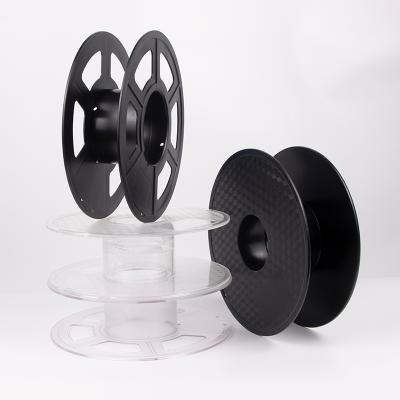 China 3d filament winding Isanmate black transparent empty 3d filament plastic spool for PLA PETG TPU ABS 3d filament winding for sale