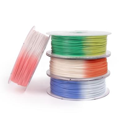 China 3d printer Heat reaction pla filament temperature color changed pla 3d filament 3d printer filament 1kgs 3d printing consumables for sale