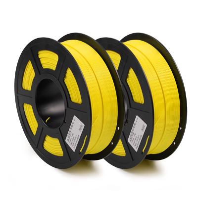 China Neat PLA winding PLA plus yellow 1.75mm filament 3d filament 1kgs pla+ 3d printing materials for sale