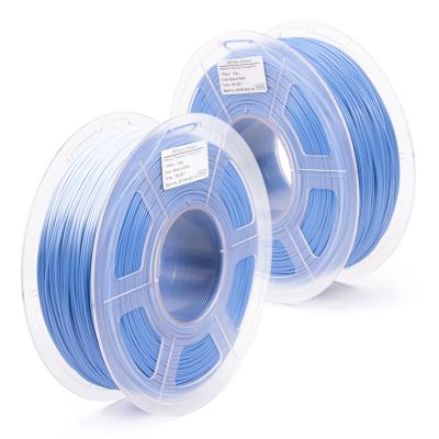 China PLA+ iSANMATE 3D Printer PLA Filament 1.75mm Blue To White Temperature PLA+ Temp Color Change for sale