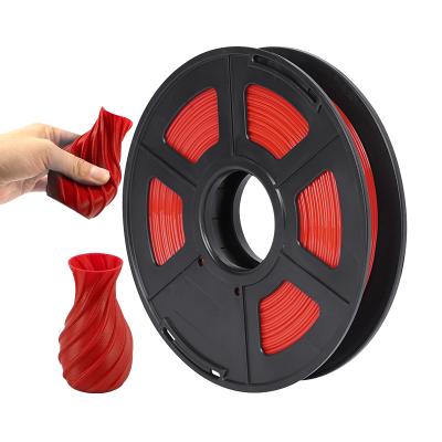 China 3D printer / 3D Pen Isanmate red color flexible tpu filament 3d printing 1.75mm 1kg per roll for shoes for sale