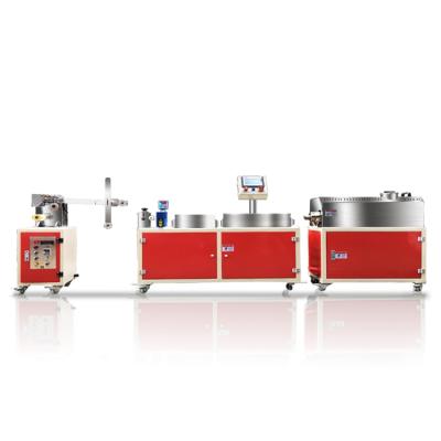 China 3d lab mini lab petg abs pla granules filament extruder machine single screw lab extruder production line for sale