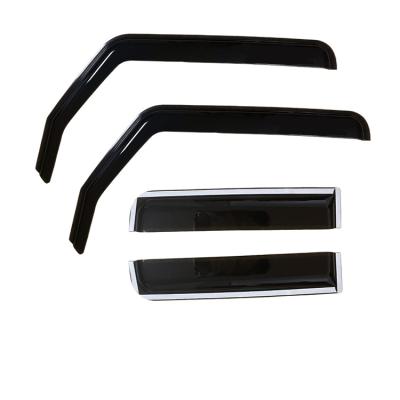 China PMMA Car Accessories Window Sun Visor Rain Shield Wind Deflector For Jeep Wrangler JL 2018-2022 for sale