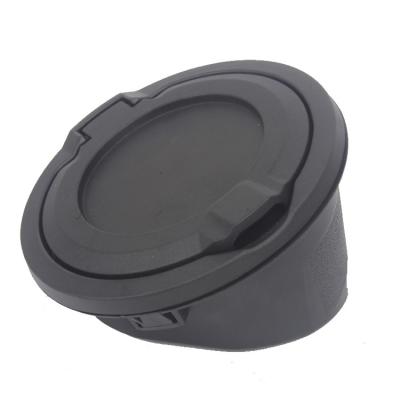 China Classic Black Gas Fuel Tank Cap Cover Accessories For Jeep Wrangler JL2018-2022 JT2020-2022 for sale