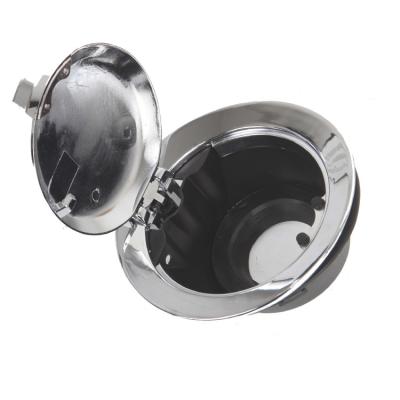 China Classic 68250120AA Chrome Fuel Gas Cover Tank Oil Cap Filler Cap Fuel Gas Door Cap For Dodge Challenger 2008-2019 for sale