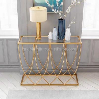 China European antique cheap console table metal for hall way GD-ST043 for sale