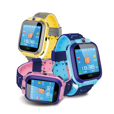 China 2023 New Touch Screen Smart Watch For Children Waterproof SOS GPS Kids Smartwatch Kids Safe Watch For Android IOS for sale