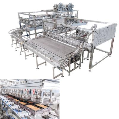 China High Efficiency Easy Operation Industrial Commercial Automatic Electromagnetic Lid Off Lidding Delidding Machine For Toast And Pork Puff for sale