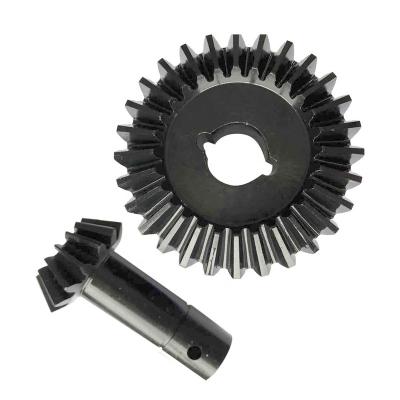 China Transmission Gearbox Differential Bevel Gear With Straight Teeth for sale