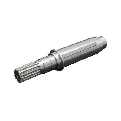 China Cars Stainless Steel Spline Rotor Shaft Shafts For Motor Grader for sale