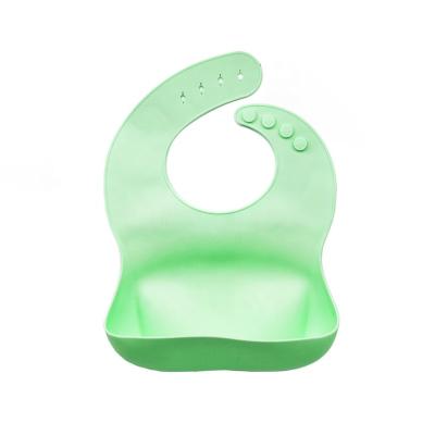 China Washable Silicone Baby Bib for Babies & Toddlers BPA Free Unisex Soft Adjustable Fit  silicone baby bibs feeding for sale