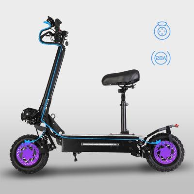 China Freezway 5600 Watt Unisex Long Range Foldable Powerful Offroad Electric Scooter From USA Warehouse for sale