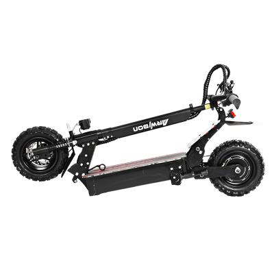 China Warehouse 45-60KM long range unisex lithium battery rechargeable power lightweight folding mobility scooter China for sale