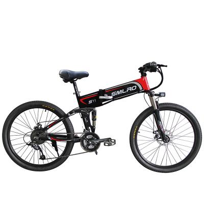 China Big power aluminum alloy 1000w 48v big fat tire mountain snow bike fatbike electric mountain e bike electric bicycle for sale