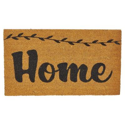 China Factory Washable Custom Printed Single Door Mat For Home Coir Coconut Fiber Door Mats Polyester Waterproof Door Mats for sale