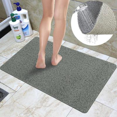 China Wholesale Custom Washable Popular Custom Printed Logo PVC Coil Door MatsWaterproof Door Mat For Home for sale