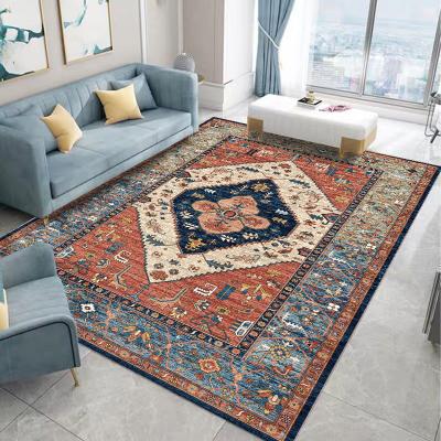 China Discount Washable Favorable Transfer Printed Persian Style Luxury Rugs Area Rugs Home Living Room Fluffy Rugs for sale