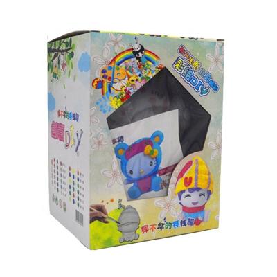 China Recycled Paper Doll Packaging Box Custom Corrugated Materials Kids Toy Packaging Box for sale