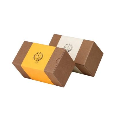 China Recyclable Food Grade Kraft Paper Gift Packaging Paper Box For Honey Bee Bottle Packaging for sale