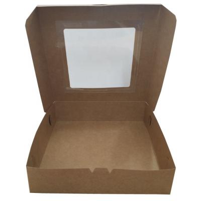 China Biodegradable Custom Logo Printed Brown Tuck Top Paper Kraft Paper Mailing Boxes for sale