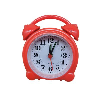 China Plastic Mini Gift Cheap Even Desk Plastic Clock For Kid for sale