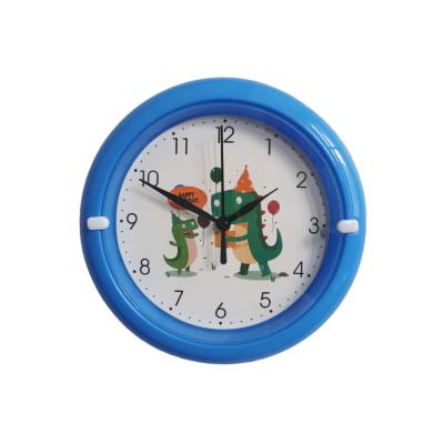 China Plastic Circle Shape Wall Clock for sale