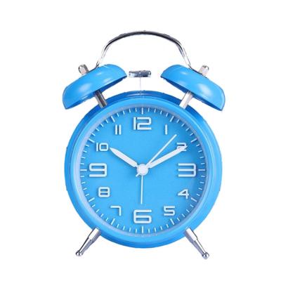 China Metal 3D living room table desk three-dimensional alarm clock for sale