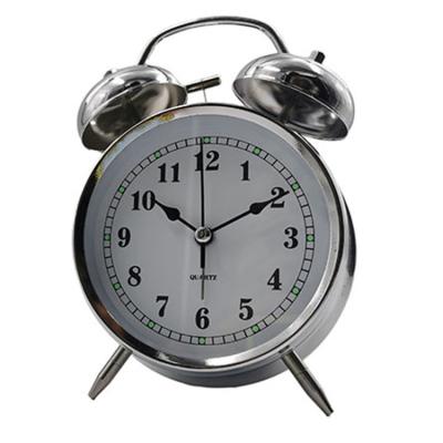 China LUMINOVA Night Cubs Metal Bell Alarm Clock Old Double Light Cheap Funny Antique Children's Bell Alarm Clock for sale