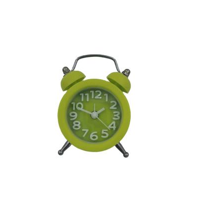 China Wholesale Customizable Color Traditional Mini Retro Alarm Clock Plastic Alarm Clock for sale