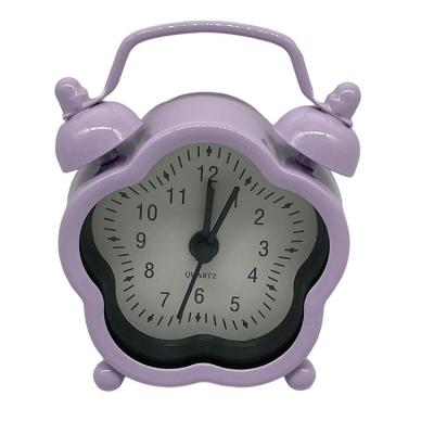 China Factory New Product Cute Traditional Petal Shape Kids Desktop Alarm Clock Traditional, Geometric Mid-Century Modern CN All-season; ZHE for sale