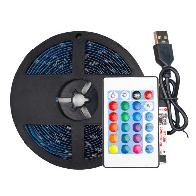 China Shenzhen Residential Waterproof 2m 3m 5m 5050 5v RGB Christmas USB Port LED Neon Strip Lights for sale