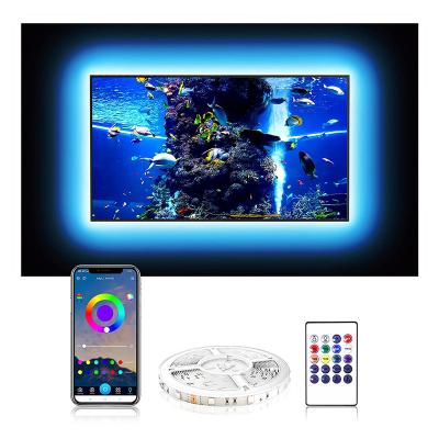 China Residential 3.8m 12.5ft 5 Volt RGB Game Room Bedroom Theater USB Powered Smart Bar SMD LED Strip For TV Backlights for sale