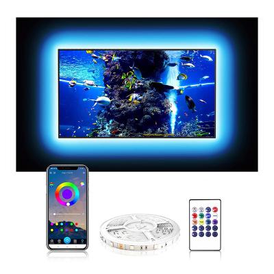 China 12.5ft 3.8m 5V DIY RGB Home Decor USB Port Monitor Residential Ambilights LED Strip Backlight For TV for sale