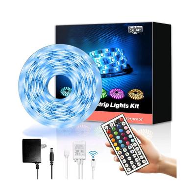 China Residential Water Proof IP65 LED Waterproof 12V 16.4ft 5m RGB 5050 Fancy LED DJ Lights Kits for sale