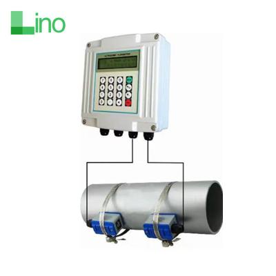 China wall mounted ultrasonic flow meter TUF-2000S metal shell outdoor TUF- 2000S Fixed Separated Ultrasonic Flowmeter TUF-2000S for sale