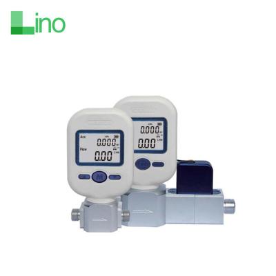 China Nitrogen, oxygen, helium Gas Mass Flow Meter MF5700 with MEMS thermal sensing technology MF5700 : MF5706  MF5710  MF5712 for sale