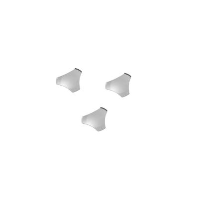 China Appliance OEM Service Aluminum Keypad Outdoor 12.2Mm Triangular Dome 3-Leg Triangular Metal High Switch Studs Iron On Pattern for sale