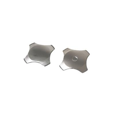 China Keypad Electronic Wholesales True Nickel Plated Tone 4-Leg Adjusted Metal Domes with Dimple for sale