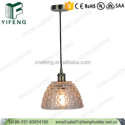 China Industrial Glass Hanging Lighting Glass Pendant Light Vintage Pending Lamp for sale