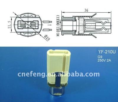 China Other G9 halogen lamp holder for sale