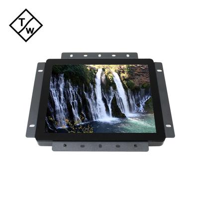 China Touch Screen Wall Mount 8 Inch Multi LCD Panel Touch Open Frame Monitor HD VGA Input for sale