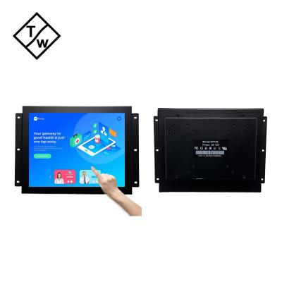 China High Brightness 600 Nits Small Size Embedded Monitor 10.4 Inch 10.4 4:3 Inch TFT LCD Touch Screen Open Frame LCD Monitor for sale